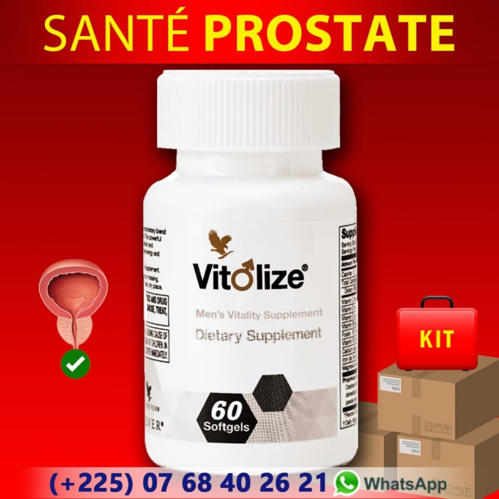 Vitolize Men complément alimentaire Forever destiné au bien-être masculin