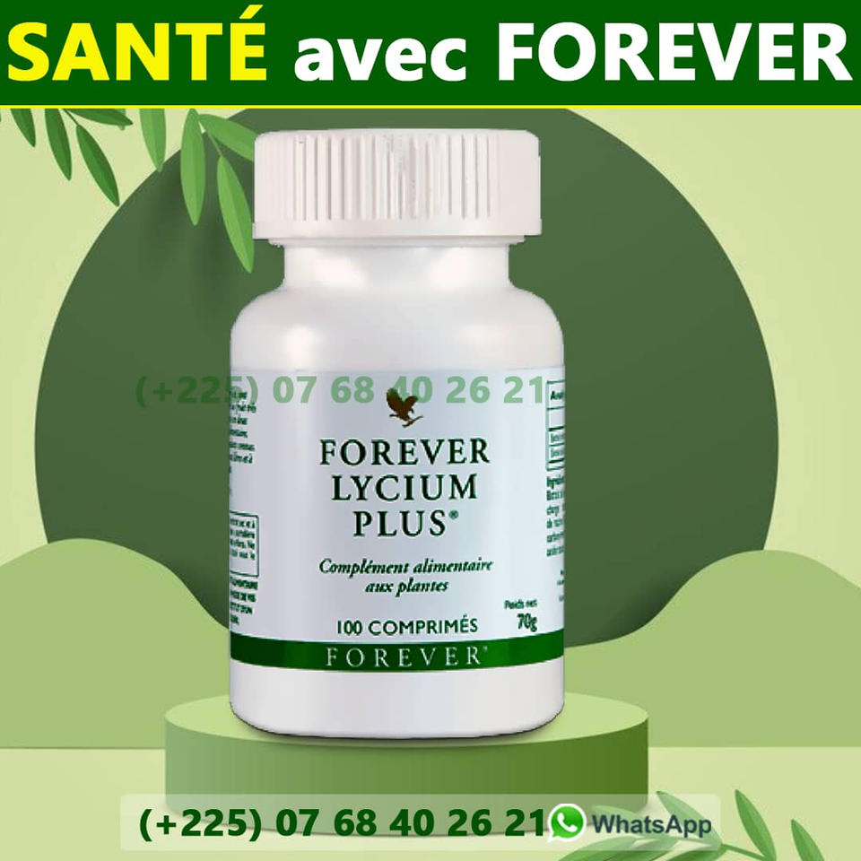 Forever Lycium Plus complément alimentaire Forever pour soutenir le bien-être général