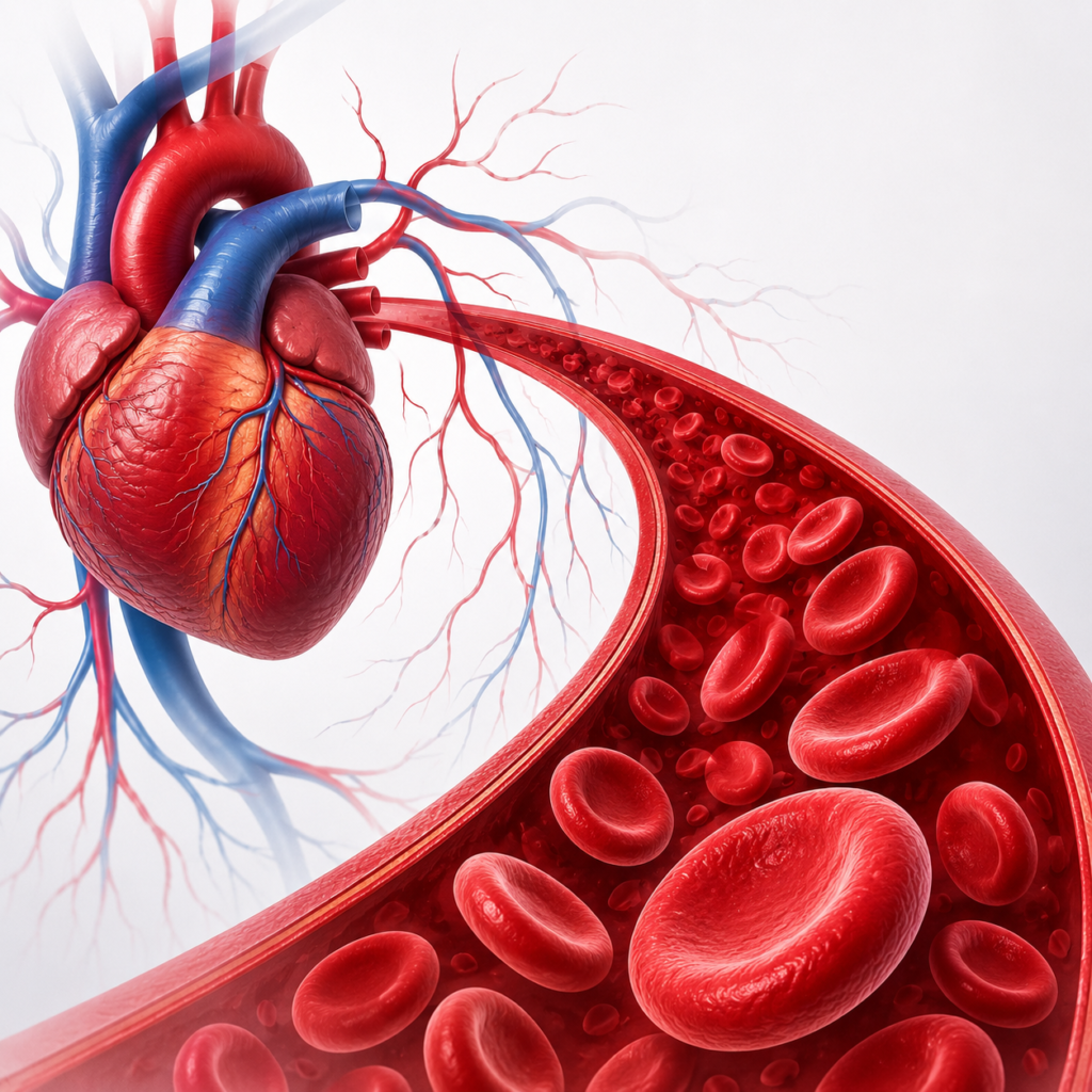 Système cardiovasculaire humain