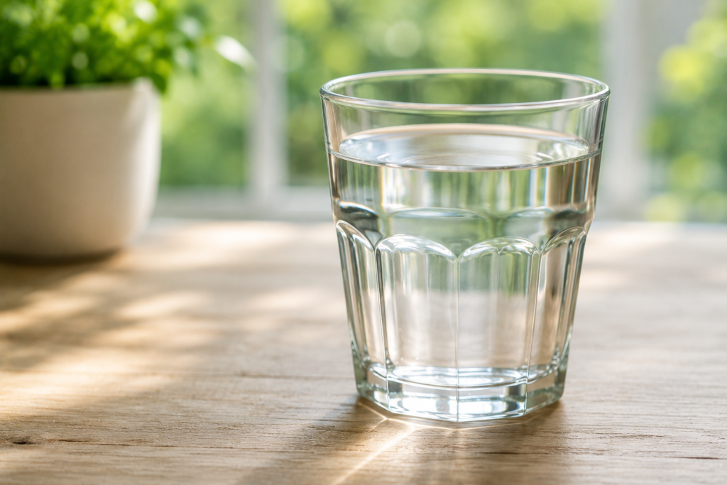 Verre d'eau